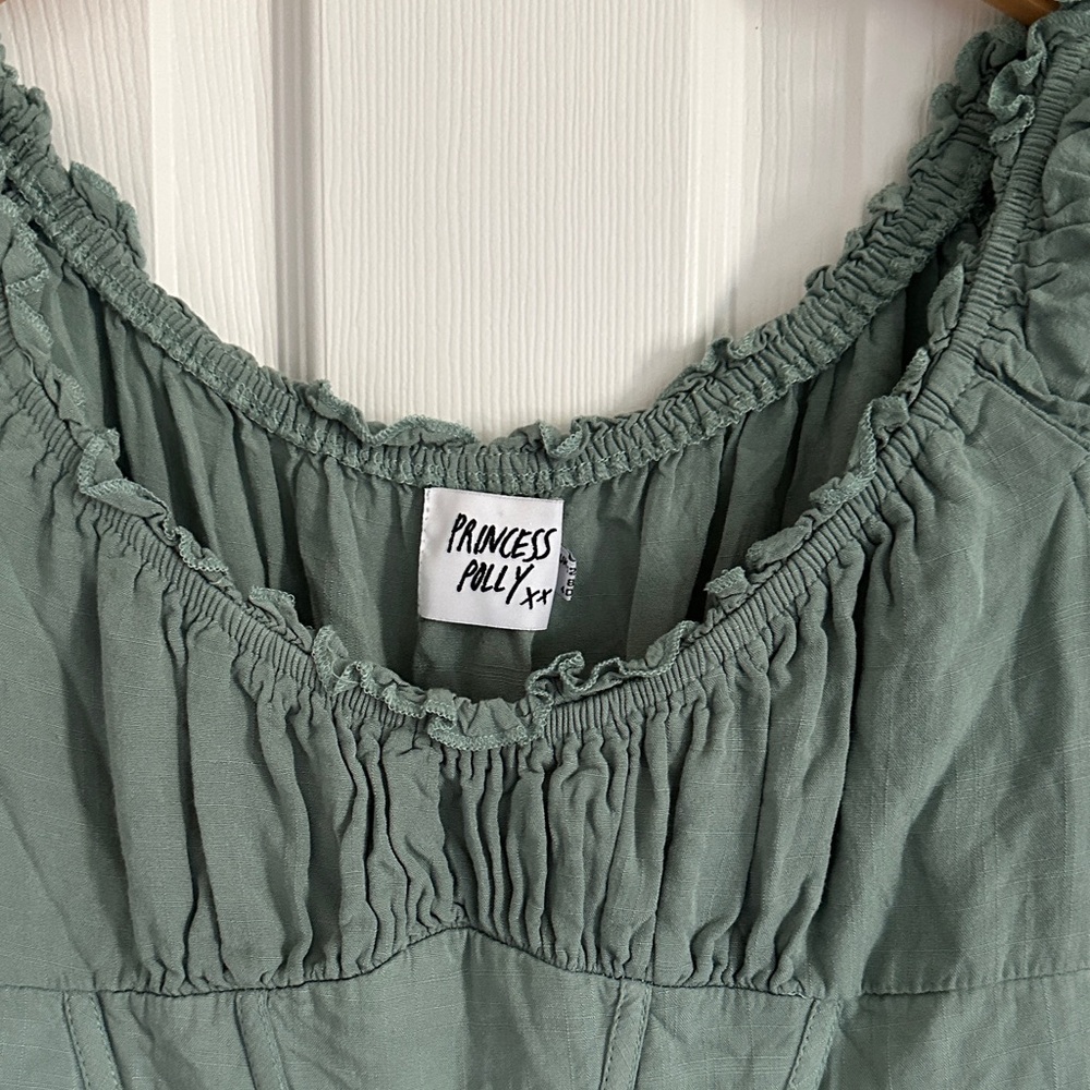 Princess Polly Ruffled Sleeveless Romper - Picture 4 of 13